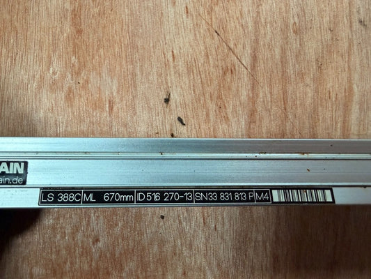 LS 388C - ML 670mm - Linear Encoder IdNr: 516270-13 - head AE LS 388C