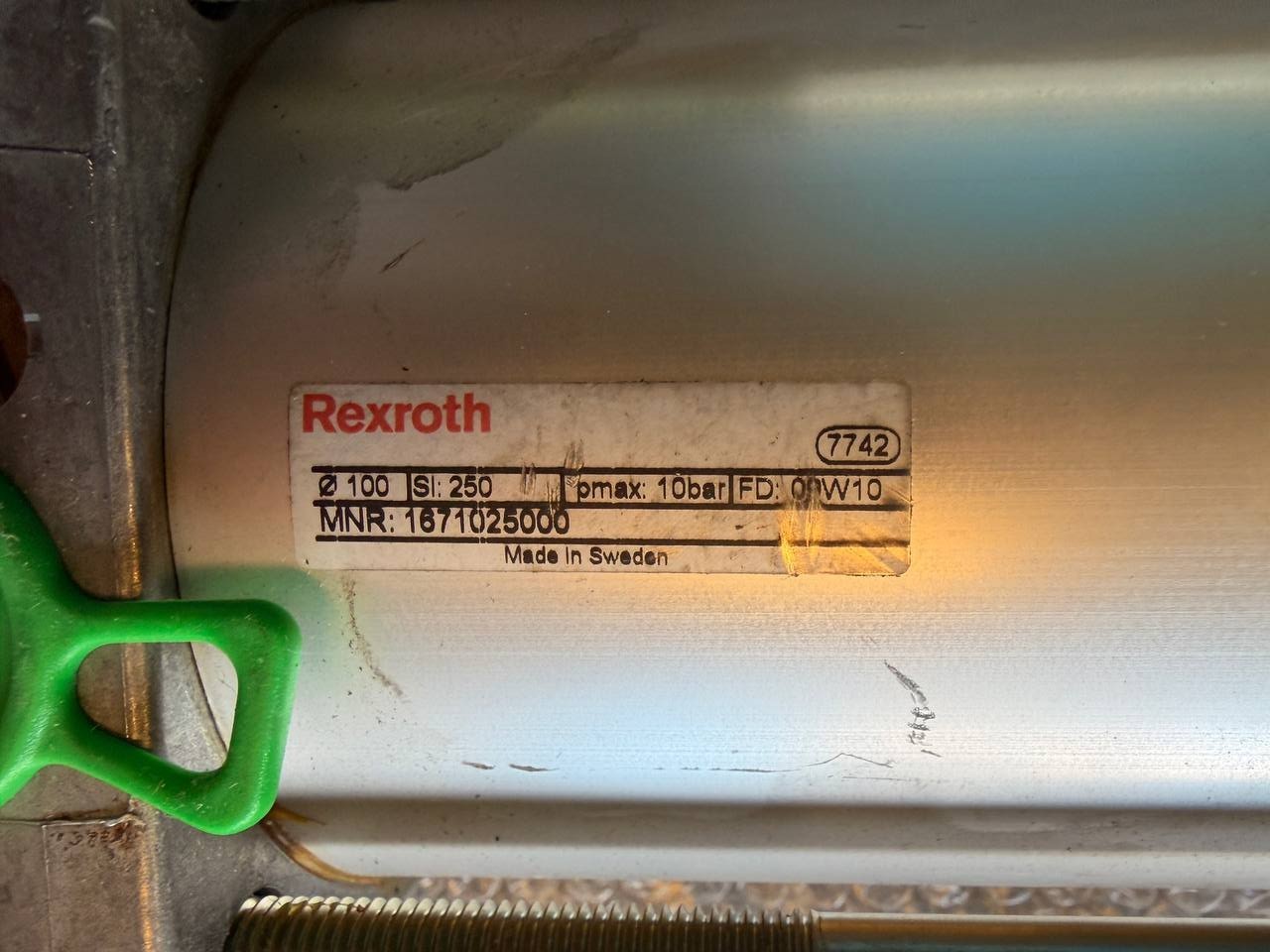 Rexroth MNR: 1671025000 Industrial Control Component Surplus OEM Part — tested industrial automation part by Samonde