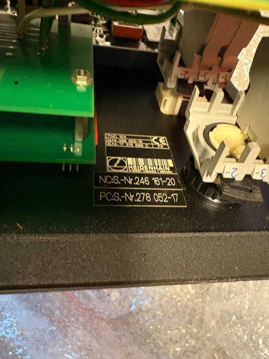 Heidenhain Panel TNC 124 Control Unit IdNr: 289 353-15 | CNC Machine