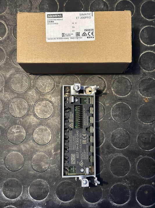 Siemens 6ES7194-4CB50-0AA0 SIMATIC ET 200pro Connecting Module CM IO 8 x M12