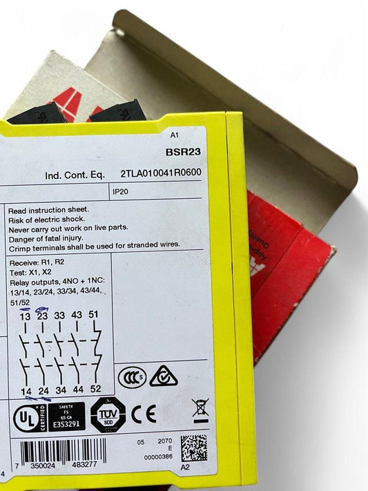 ABB SENTRY 2TLA010041R0600 SAFETY RELAY
