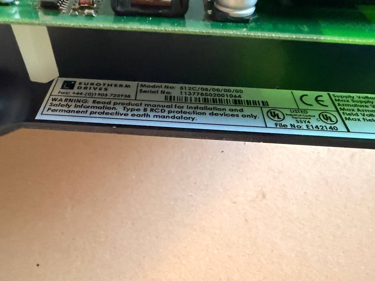 Eurotherm Drives 512C/08/00/00/00 DC Drive