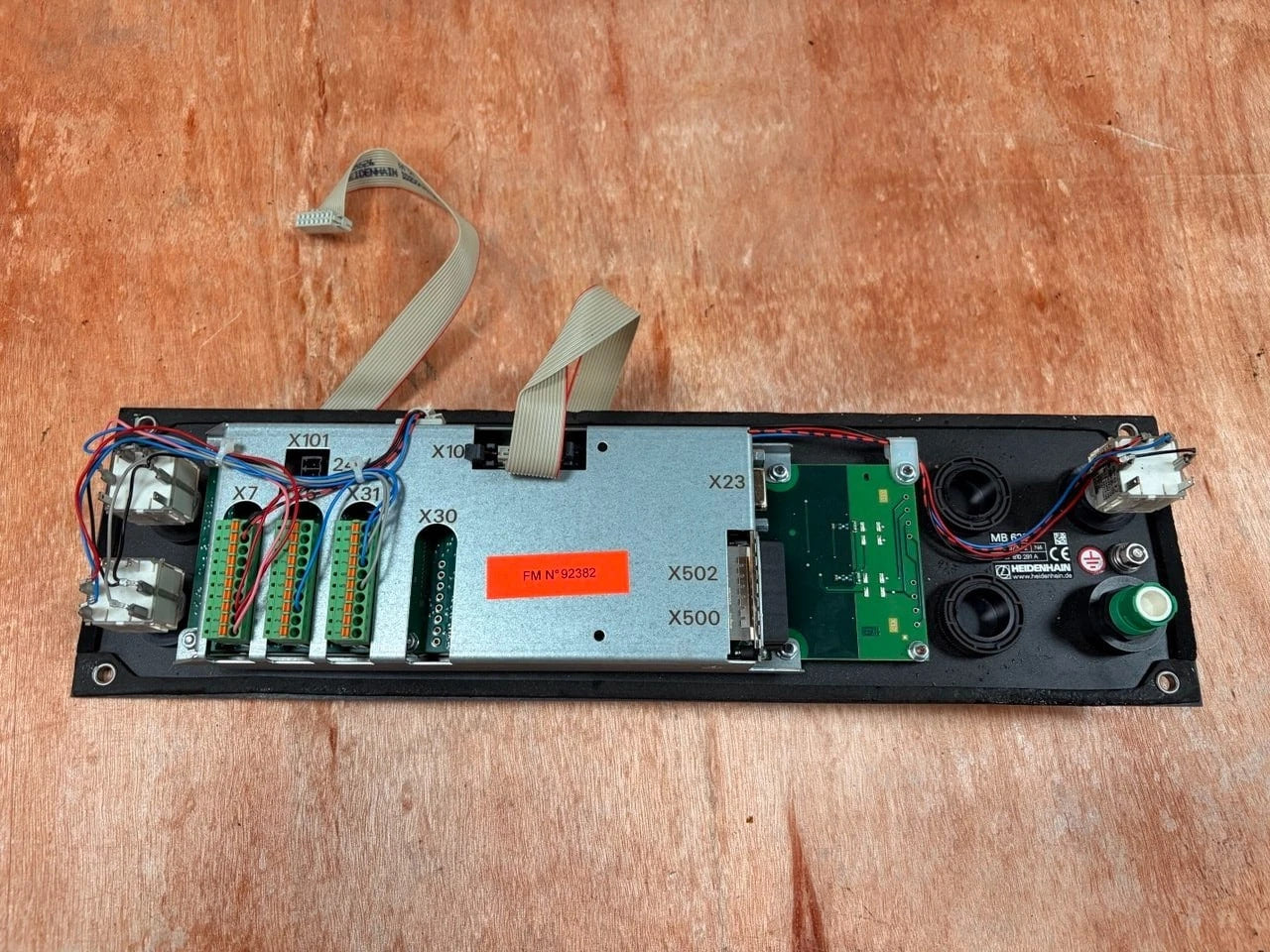 MB 620 Control Panel IdNr: 617 973-02 N4 CNC Machine Interface — tested industrial automation part by Samonde