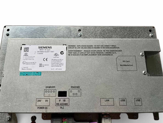 Siemens Simatic MP 277 10" 6AV6643-0CD01-1AX1