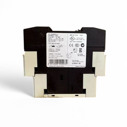 Siemens 3RS1140-1GD60 Temp Monitoring Relay | 24-240V | Thermocouple