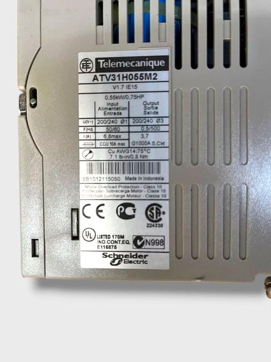 Schneider Electric ATV31H055M2 Telemecanique Frequency Converter / 0.55kW