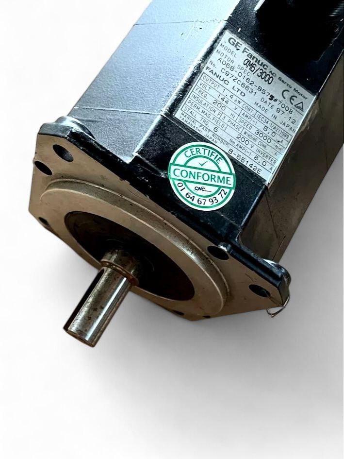 Fanuc AC Servo Motor A06B-0162-B575#7008 Model: αM6/3000 detail view — industrial automation spare part by Samonde