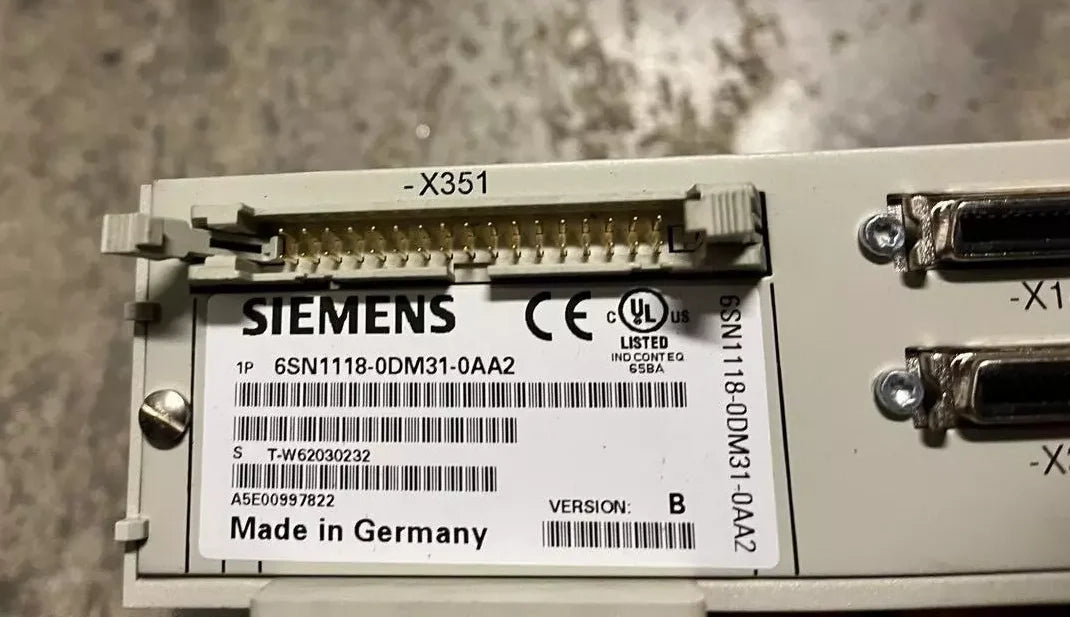 6SN1118-0DM31-0AA2, Ver B Drives detail view — industrial automation spare part by Samonde