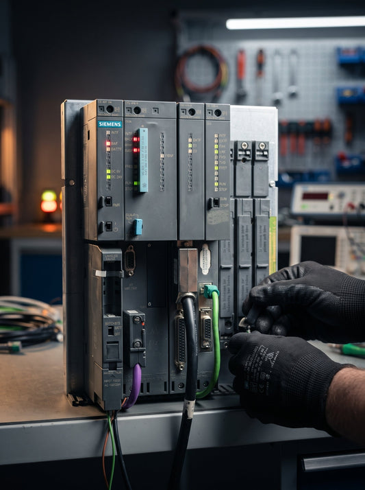 Siemens S7 CPU work on bench