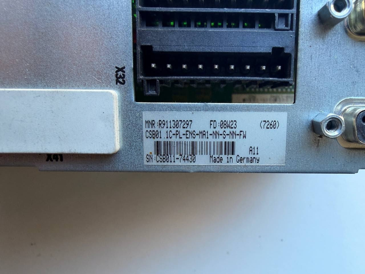 CSB01.1C-PL-ENS-MA1-NN-S-NN-FW R911307297 Drive Controller Used — tested industrial automation part by Samonde