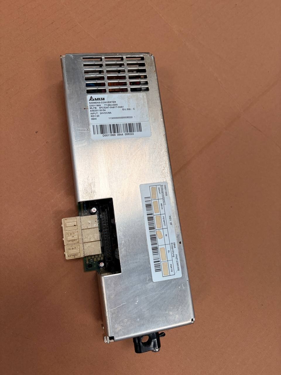 DELTA 6FC5247-0AA17-0AA1 CNC Converter Module Industrial Control — tested industrial automation part by Samonde
