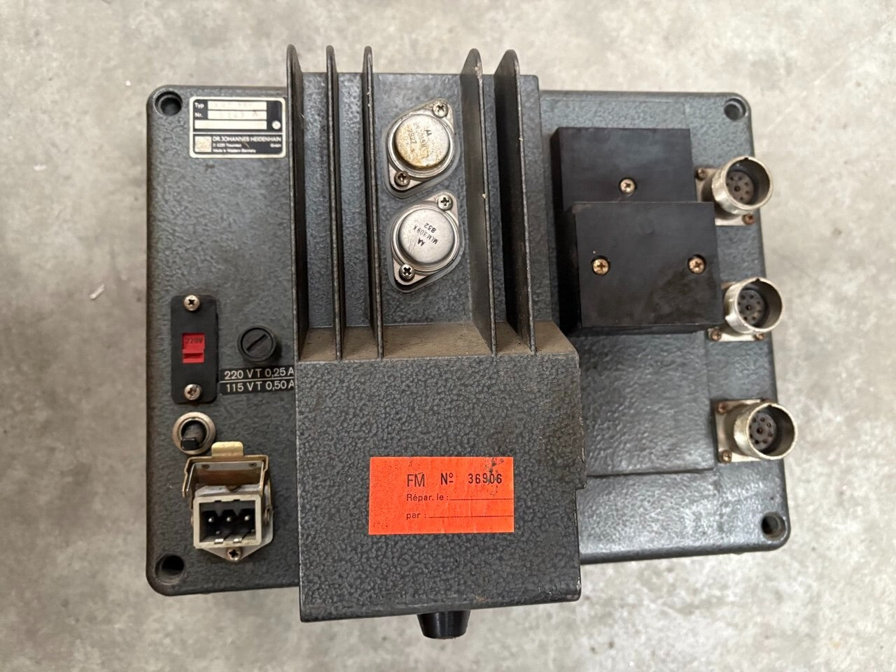 Heidenhain VRZ 759 Positip Digital Readout Display | DRO Counter — tested industrial automation part by Samonde