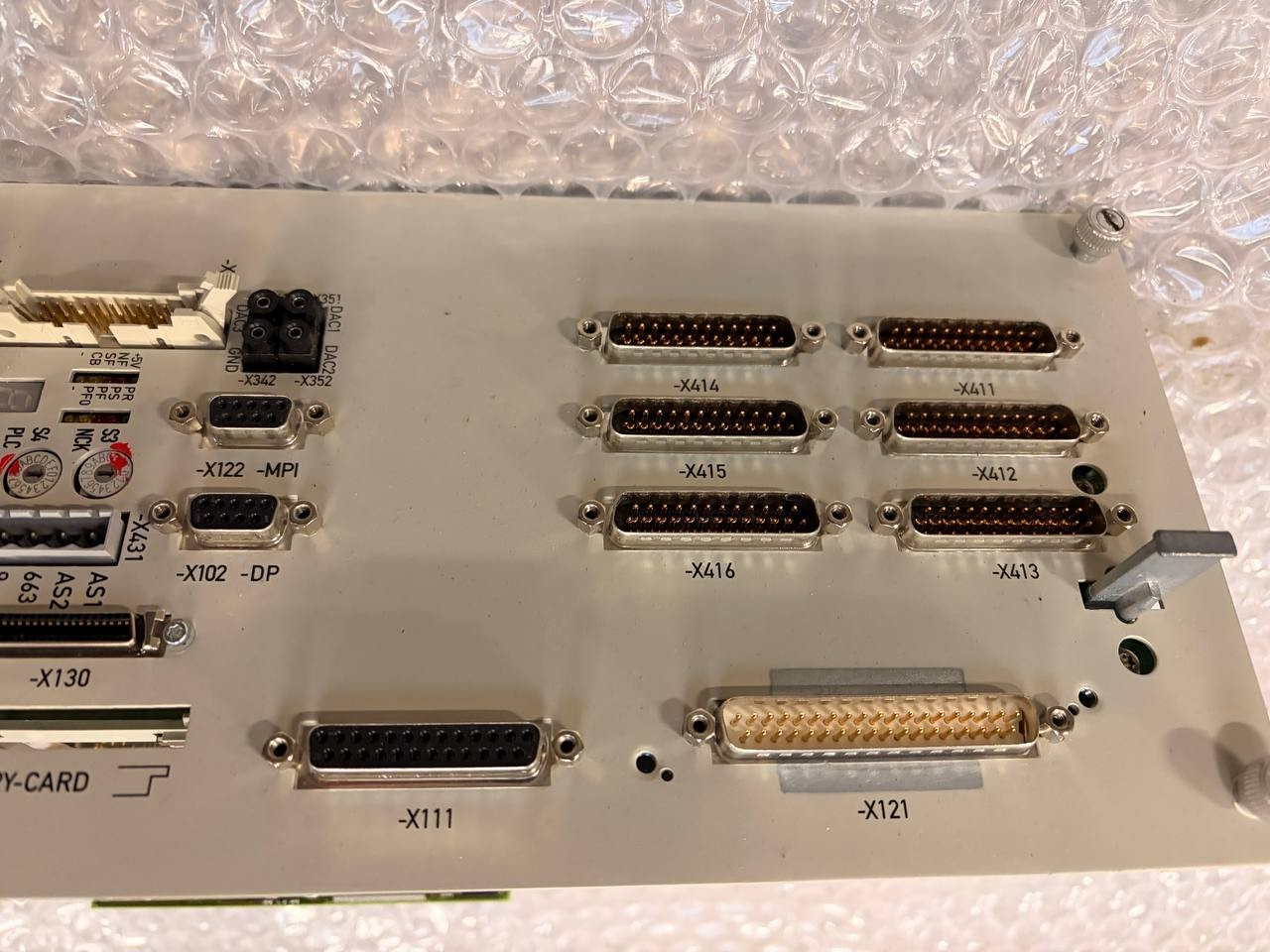Siemens 810D CPU CCU 3.4 6FC5410-0AY03-1AA0 Ver.6.5 - Ver F - CNC Control Unit — tested industrial automation part by Samonde