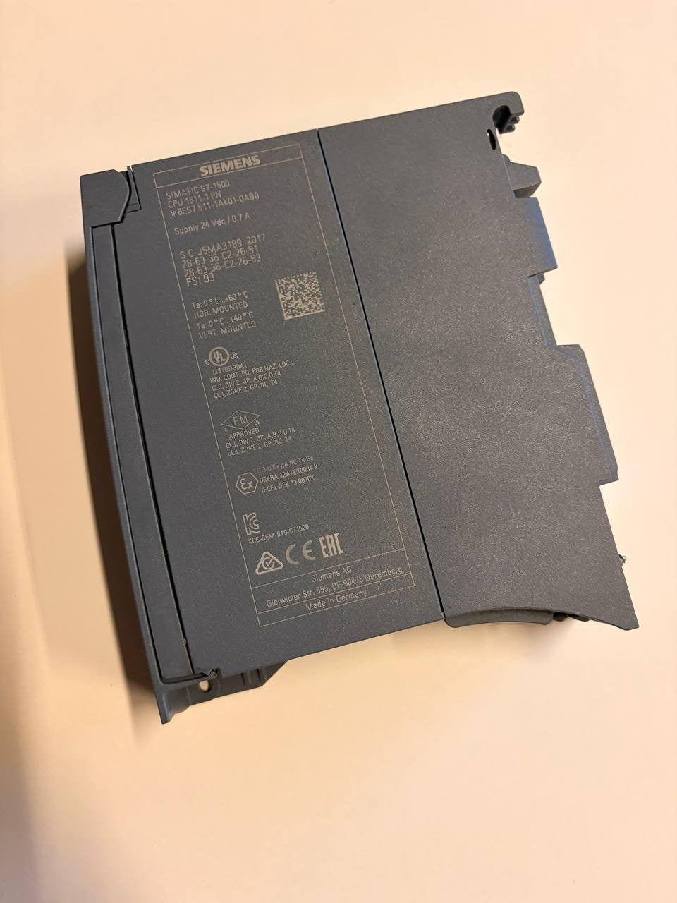 SIMATIC S7-1500 CPU 1511-1 PN 6ES7511-1AK01-0AB0 PLC Controller — tested industrial automation part by Samonde