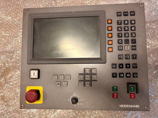 Heidenhain Panel TNC 124 Control Unit IdNr: 289 353-15 | CNC Machine