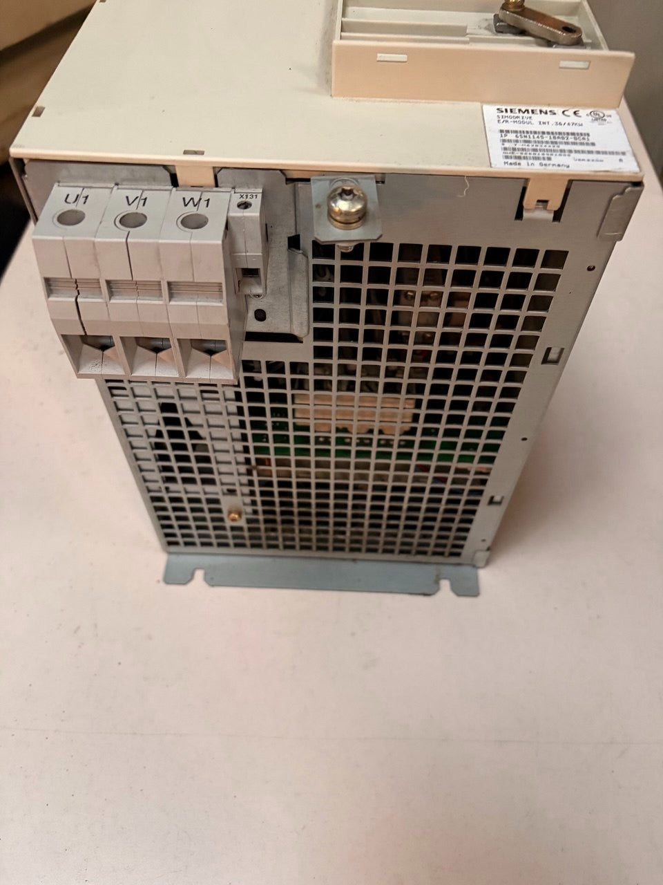 Siemens 6SN1145-1BA02-0CA1 SIMODRIVE 611 Power Module Tested - Version A — tested industrial automation part by Samonde