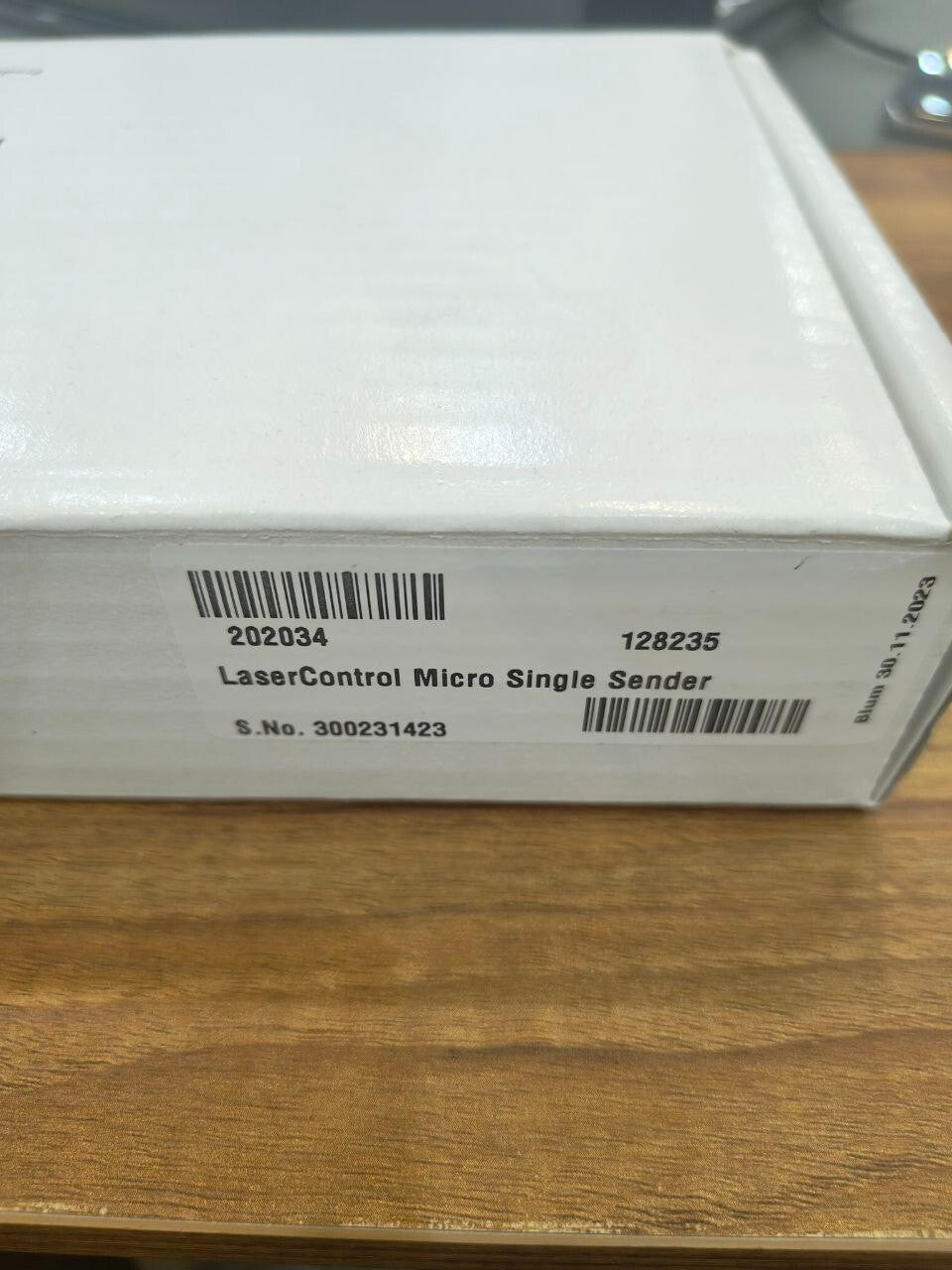 Blum Laser Control Micro Single Sender 202034 — tested industrial automation part by Samonde