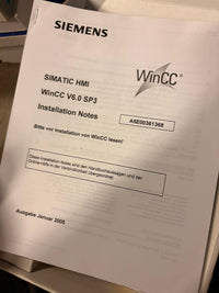 Siemens 6AV6381-1BH06-2AX0 - Simatic WinCC V6.2 Runtime  8192 Software — tested industrial automation part by Samonde
