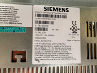 Siemens electronic device with label and certification logos