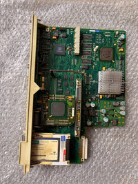 Siemens Computer motherboard on a textured gray surface