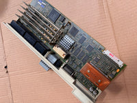 Siemens Electronic circuit board on a cardboard surface