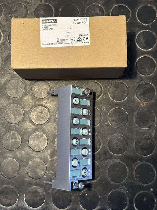 Siemens SIMATIC ET 200pro 6ES7194-4CB50-0AA0 connecting module CM IO 8 x M12 with its original box