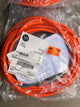 Allen-Bradley (Rockwell Automation)2090-CPWM7DF-16AA09 Orange cable with AB label and clear plastic wrapping on a gray surface