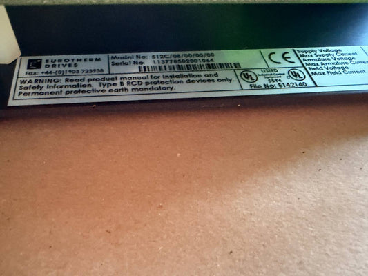 Eurotherm Drives 512C/08/00/00/00 DC Drive