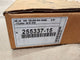 A close-up of a brown cardboard box with a large white product label. The label shows a barcode, the number 255337-15, and the brand name HEDENHAIN vertically on the right side.
