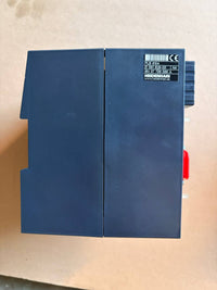 Heidenhain Blue electrical panel on a beige background