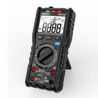 Mestek DM100 TRMS Digital Multimeter - DC Current &amp; Voltage Tester label view — industrial automation spare part by Samonde