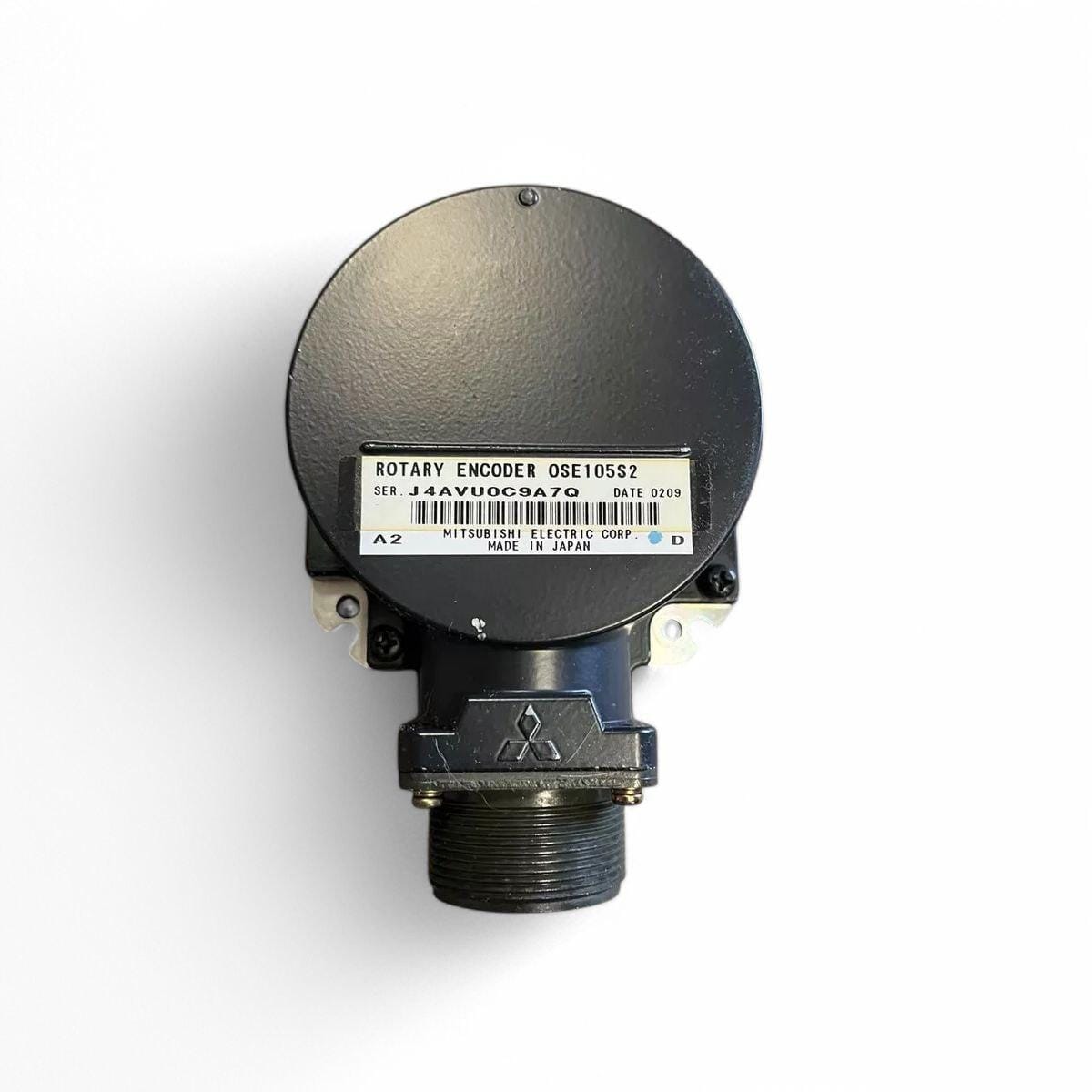 Mitsubishi OSE105S2 Rotary Encoder / Made in JAPAN side view — industrial automation spare part by Samonde