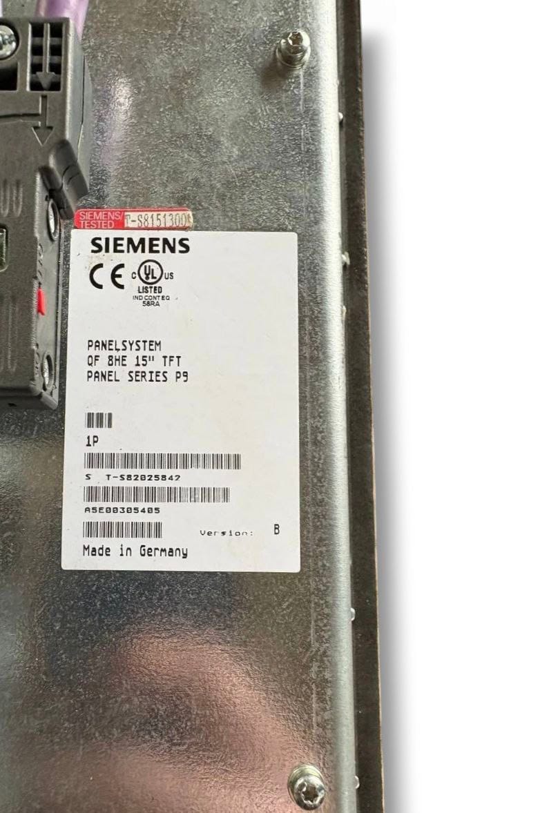 6AV7803-0BB01-2AC0 label view — industrial automation spare part by Samonde