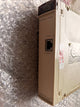 Electronic device with a label on a bubble wrap background