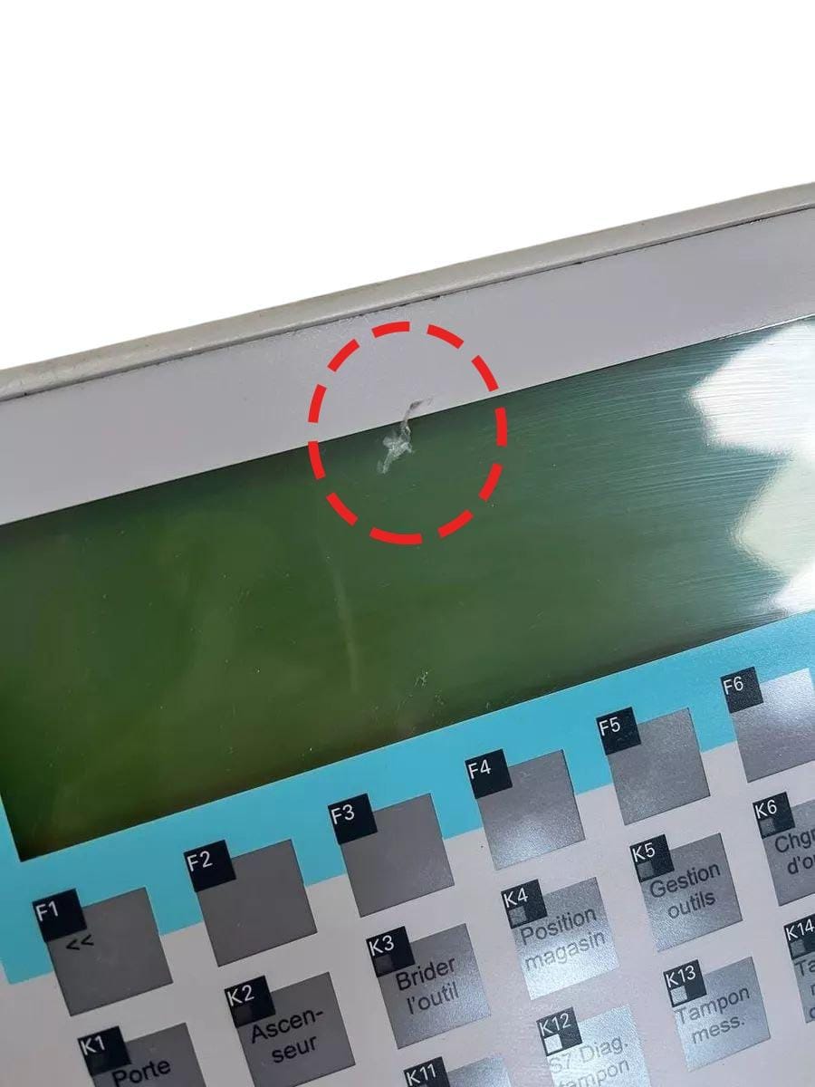 Siemens Operator Panel 6AV3617-1JC20-0AX1 . OP 17-DP mit LC Display detail view — industrial automation spare part by Samonde