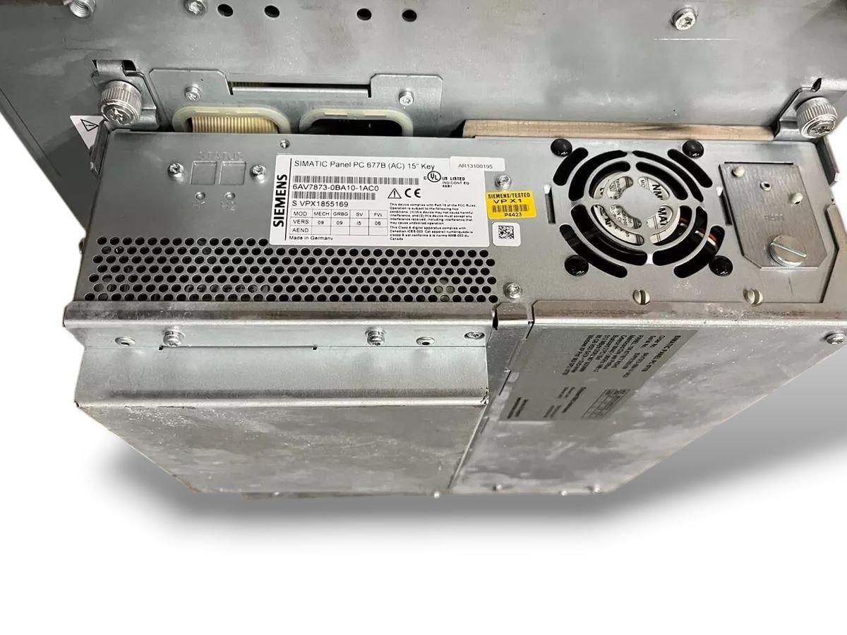 6AV7873-0BA10-1AC0 HMI detail view — industrial automation spare part by Samonde