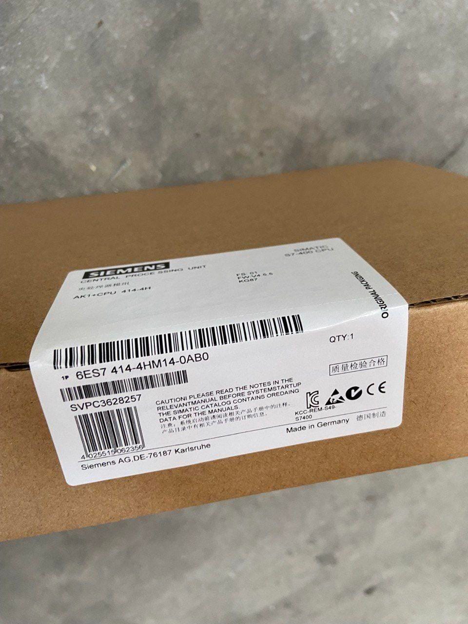 6ES7414-4HM14-0AB0 detail view — industrial automation spare part by Samonde