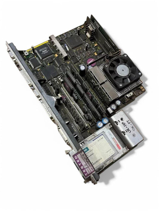 Siemens 6FC5357-0BB33-0AE0 SINUMERIK 840D/DE 1.5MB NCU 573.2 front view — industrial automation spare part by Samonde