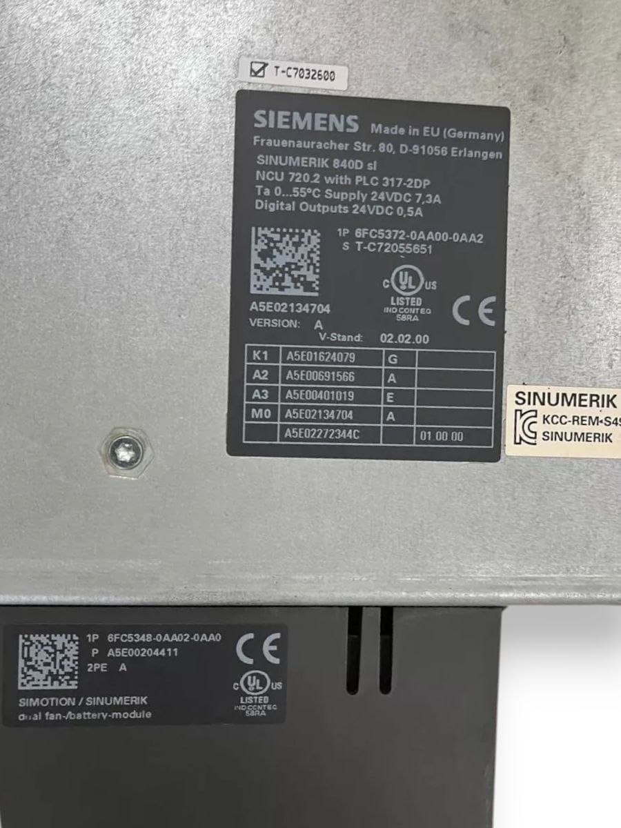6FC5372-0AA00-0AA2 detail view — industrial automation spare part by Samonde