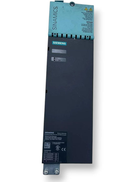 Siemens 6SL3131-6TE21-6AA3 Sinamics SMART LINE MODULE 16KW front view — industrial automation spare part by Samonde
