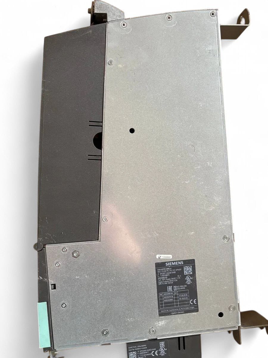 Siemens Sinumerik 840D 6FC5371-0AA30-0AB0 - NCU 710.3B PN + 6FC5348-0AA02-0AA0 side view — industrial automation spare part by Samonde