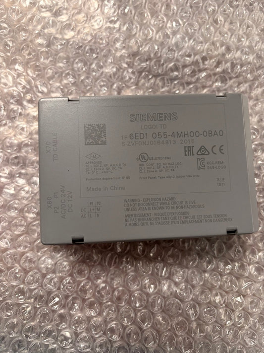 Siemens 6ED1055-4MH00-0BA0 LOGO! 12/24RCE Logic Module