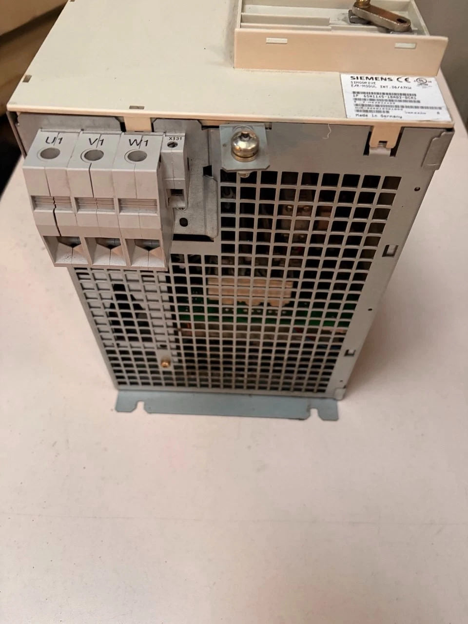 Siemens 6SN1145-1BA02-0CA1 SIMODRIVE 611 Power Module - Version A — tested industrial automation part by Samonde
