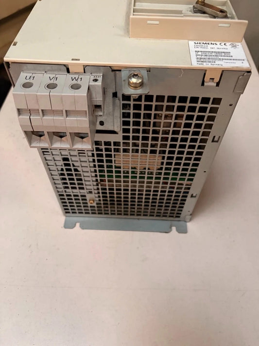 Siemens 6SN1145-1BA02-0CA1 SIMODRIVE 611 Power Module - Version A