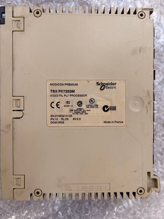 Schneider TSX P57253M Modicon Premium PLC Processor Module