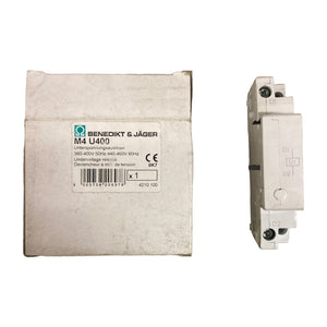 Benedikt & Jäger M4 U400 undervoltage release with original box, 380-400 V 50 Hz / 440-460 V 60 Hz