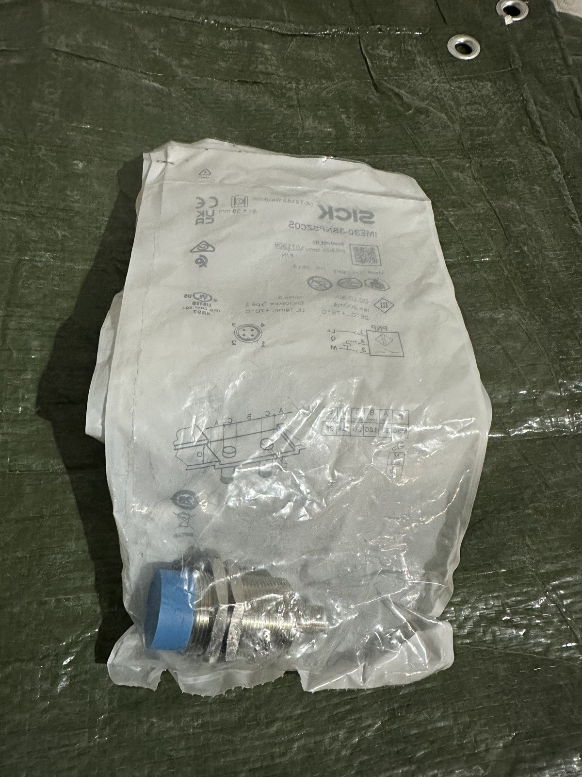SICK IME30-38NPSZC0S in its original SICK bag