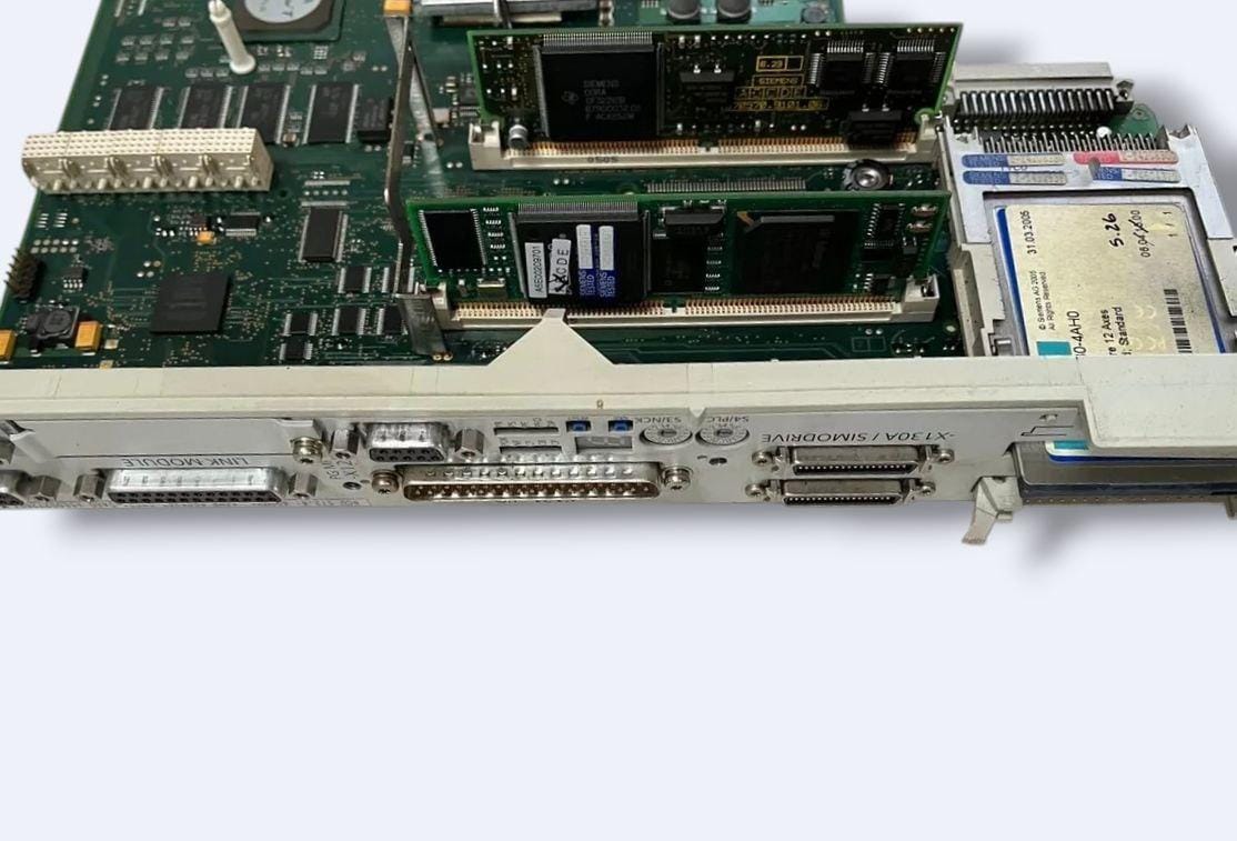 Siemens Sinumerik 6FC5357-0BB24-0AA0 840D/DE NCU 572.4 E-STAND: B detail view — industrial automation spare part by Samonde