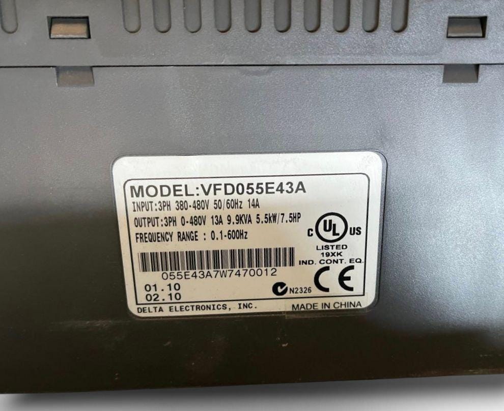 VFD055E43A detail view — industrial automation spare part by Samonde