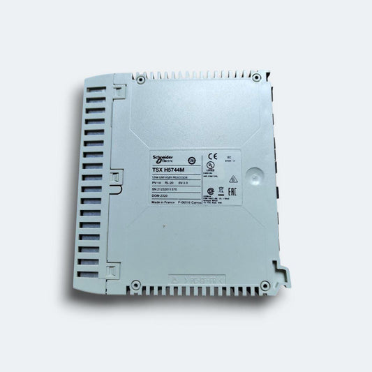 SCHNEIDER-ELECTRIC TSXH5744M CPU Processor. TSX H5744M front view — industrial automation spare part by Samonde